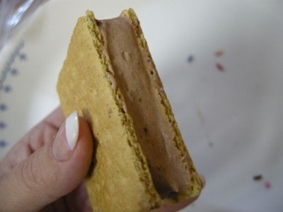 Almost No Sugar Ice Cream Grahamwiches