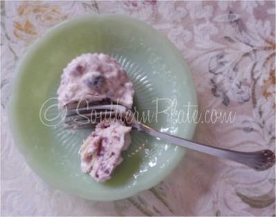Frozen Cranberry Banana Salad