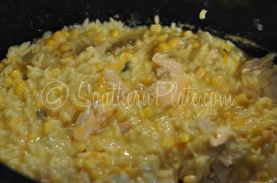 Slow Cooker Cheesy Chicken And Rice - Most popular recipe ever on SouthernPlate!