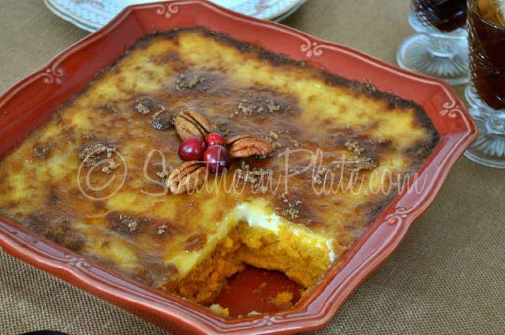 Sweet Potato Creme Brulee from Southern Plate