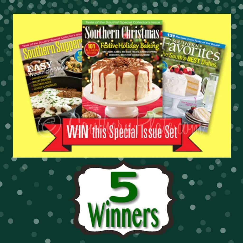BIG CHRISTMAS GIVEAWAY SouthernPlate.com