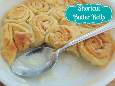 Shortcut Butter Rolls from SouthernPlate!