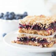 Blueberry Crumble Bars