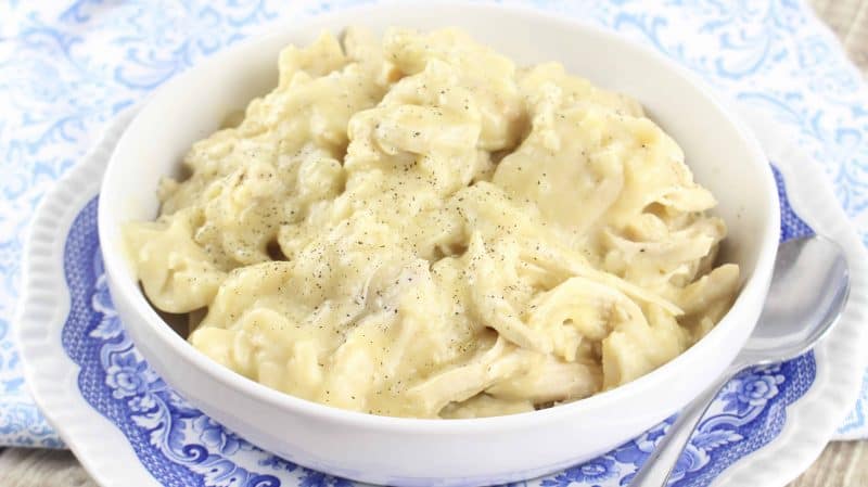 Easy Southern Chicken & Dumplings by Southern Plate - WEEKEND POTLUCK 503