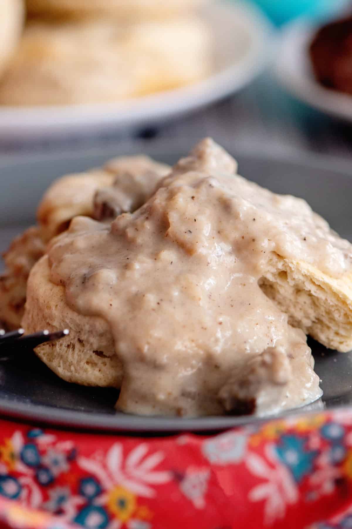 How To Make Sausage Gravy Southern Plate