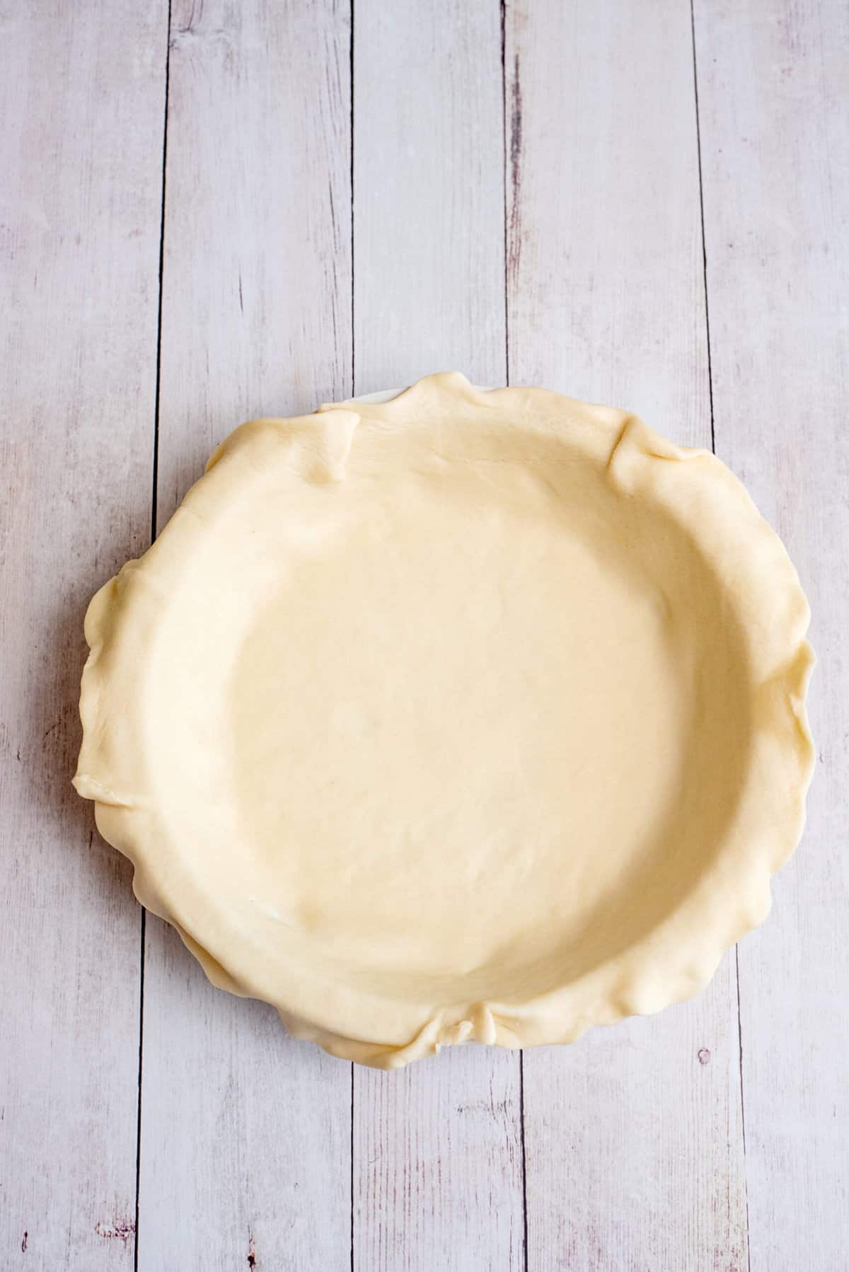 prepare pie crust