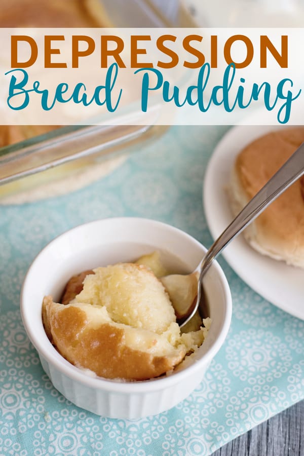 bread pudding recipe from depression