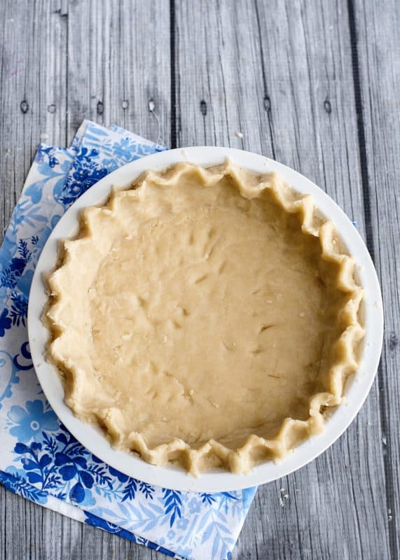 Mix in Pan Pie Crust - All patted out in the pan and ready for your filling or to bake!
