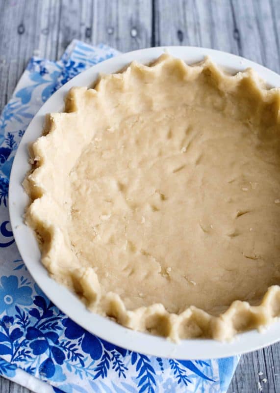 Mix in Pan Pie Crust - flaky and perfect every time!