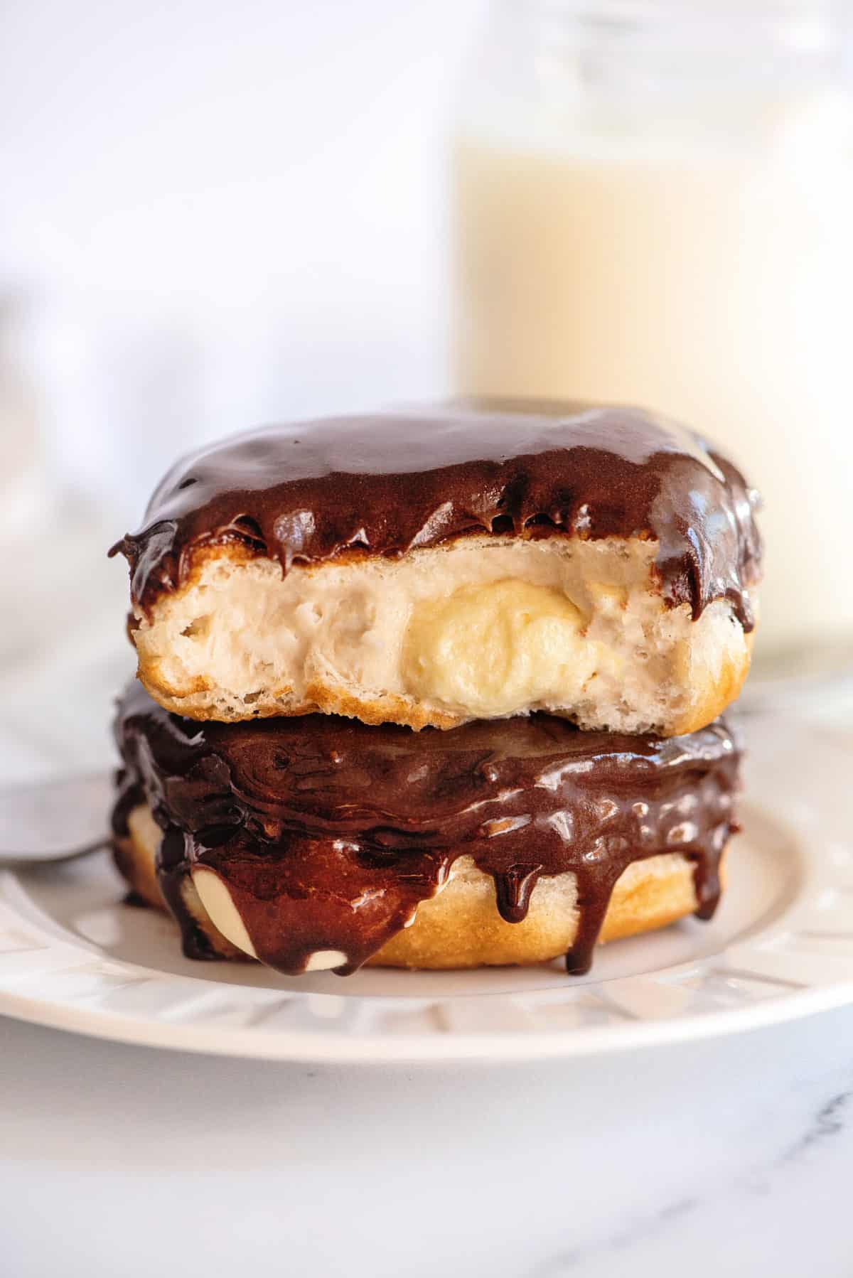 Mini Boston Cream Pies Southern-Style