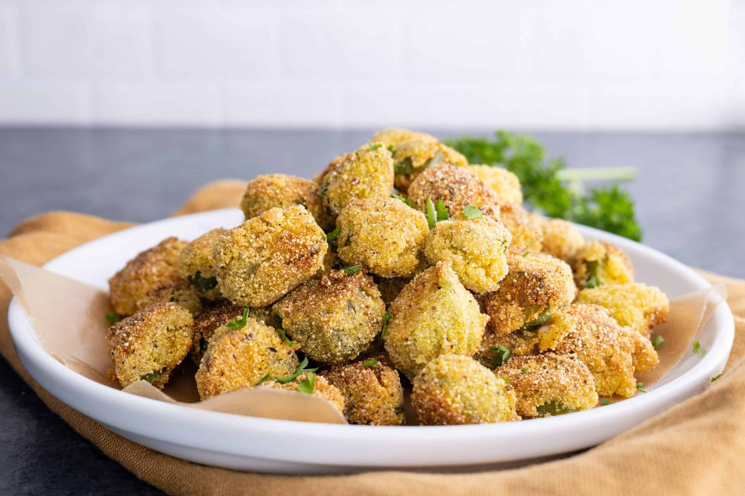 The Best Fried Okra (easy too) - Southern Bite
