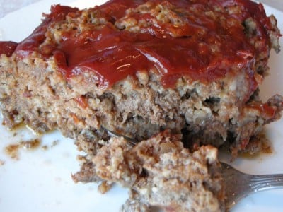 Meatloaf - It's supposed to taste good, not look pretty :)