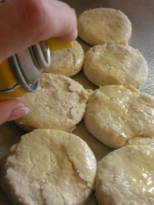 Homemade biscuits with Pioneer