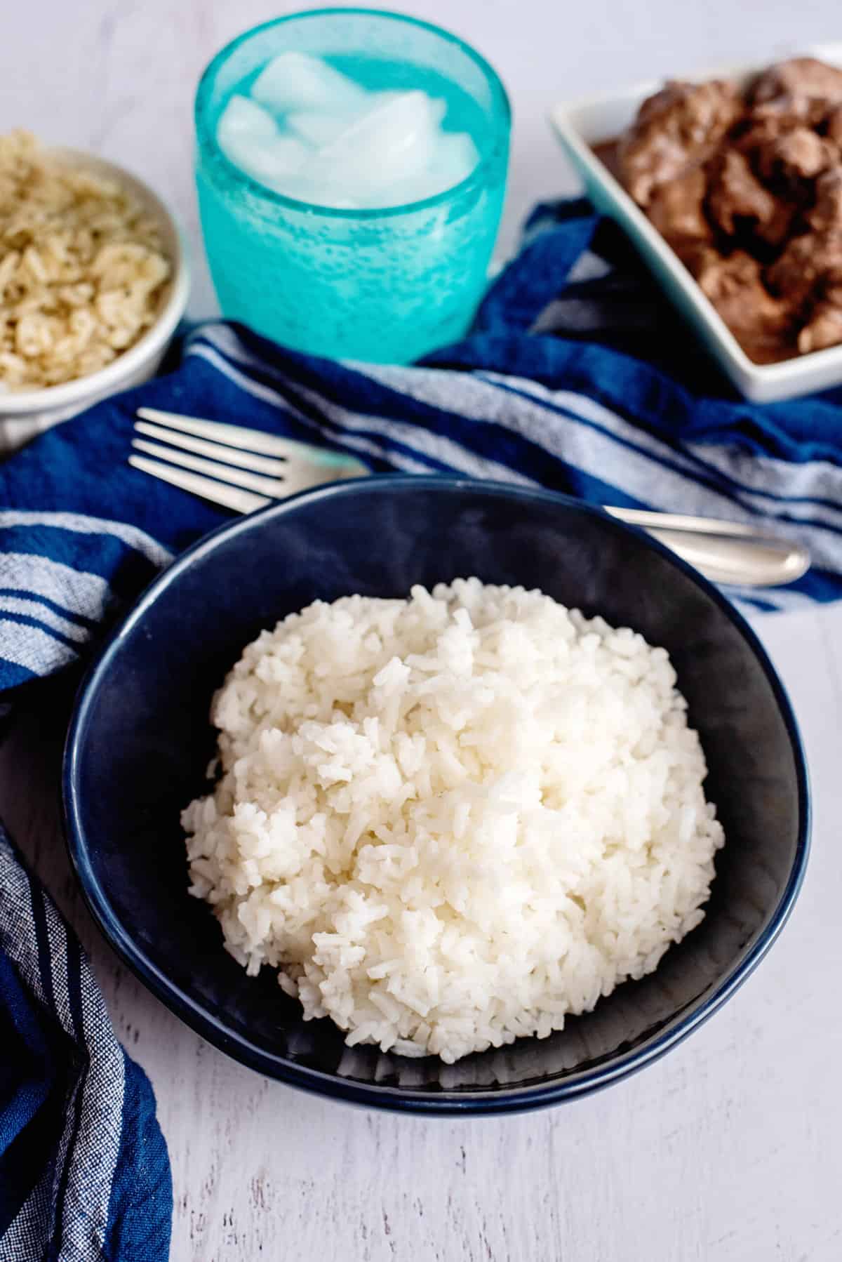 prepare rice according to directions