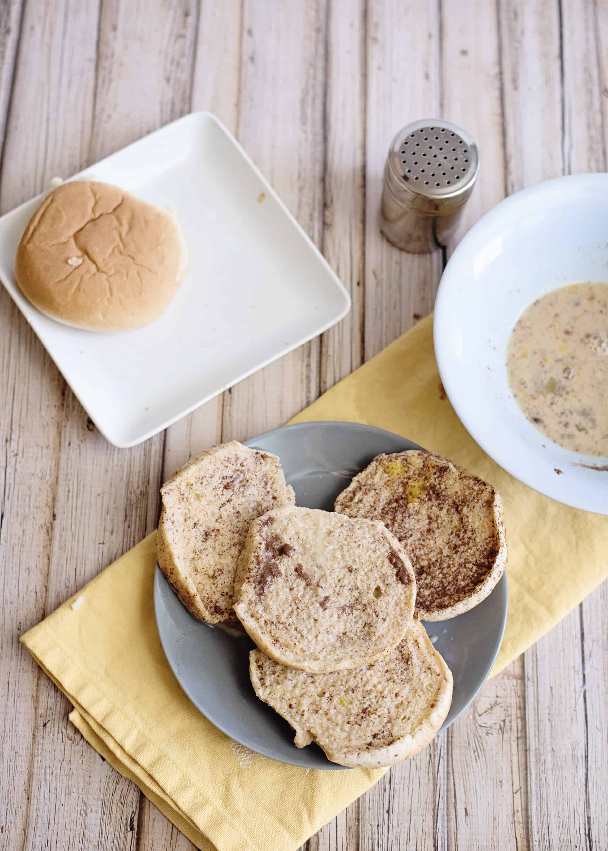 Hamburger Bun French Toast (FreezerFriendly) Southern Plate