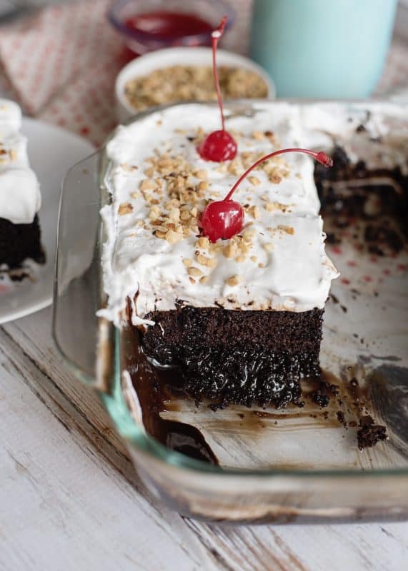 Chocolate Sundae Cake