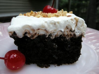 Chocolate sundae cake: sinfully good, sinfully easy