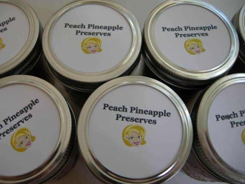 Simply Brilliant Canning Labels