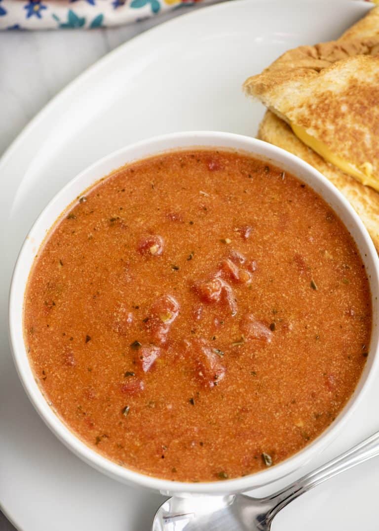 Easy Tomato Basil Soup Recipe - Southern Plate