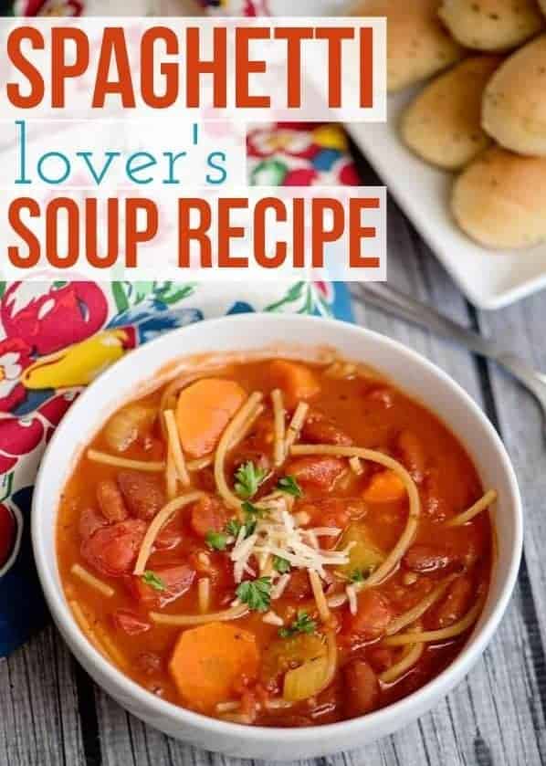 spaghetti lovers soup
