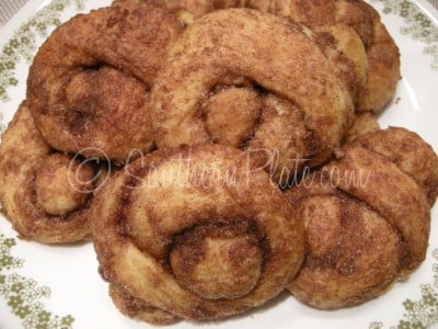 Jordan cinnamon love knots – take pride in your laziness!