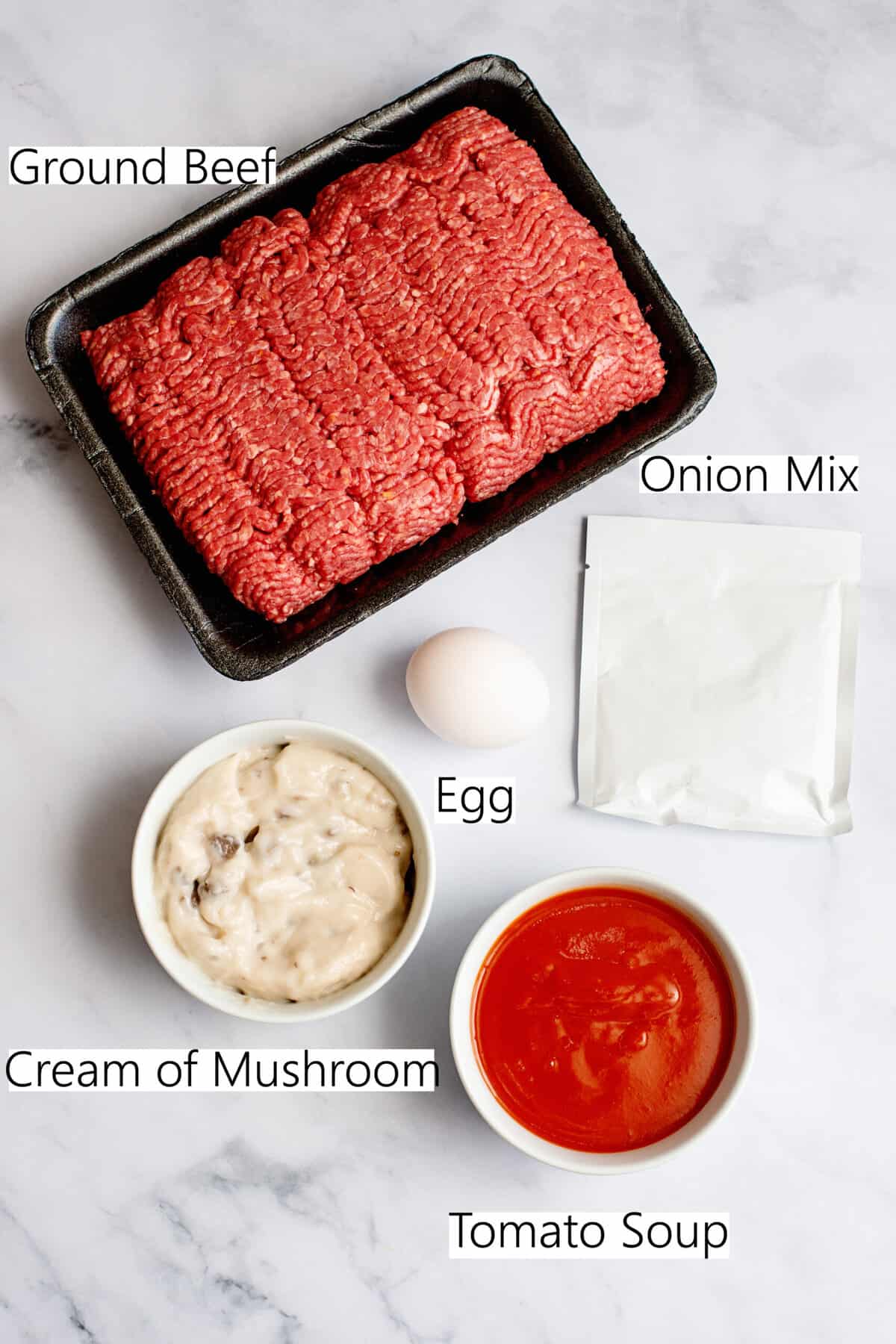 ingredients for slow cooker meatloaf