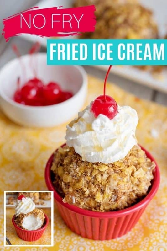 No Fry Fried Ice Cream