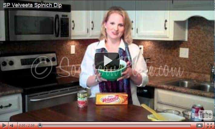 Cheesy Spinach and Bacon Dip (Video)