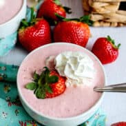 strawberry soup