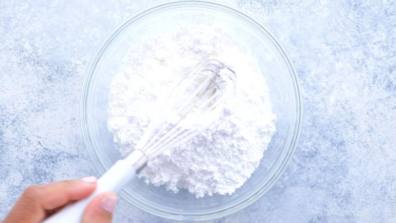 mix frosting ingredients together