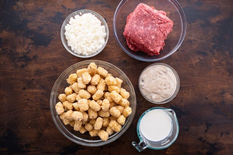 beef tater tot casserole ingredients