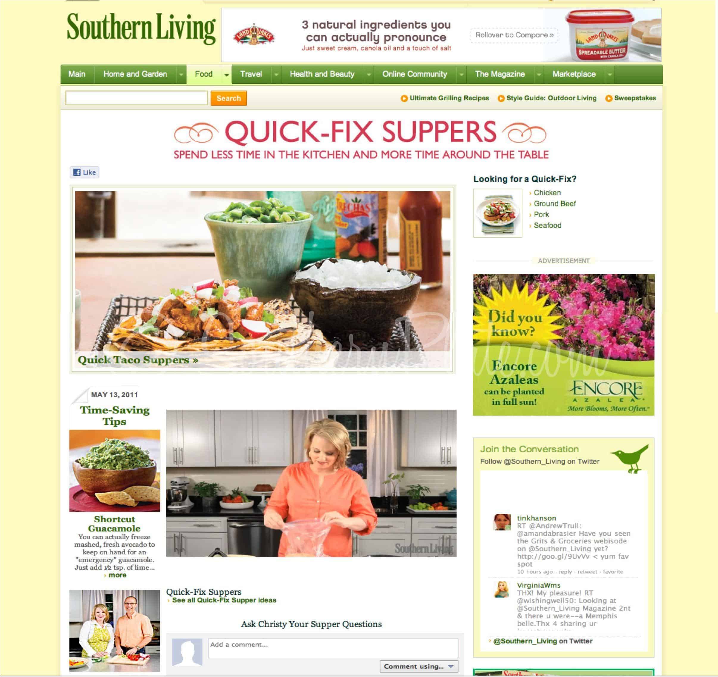 My Video Debut on SouthernLiving.com! *Giveaway*