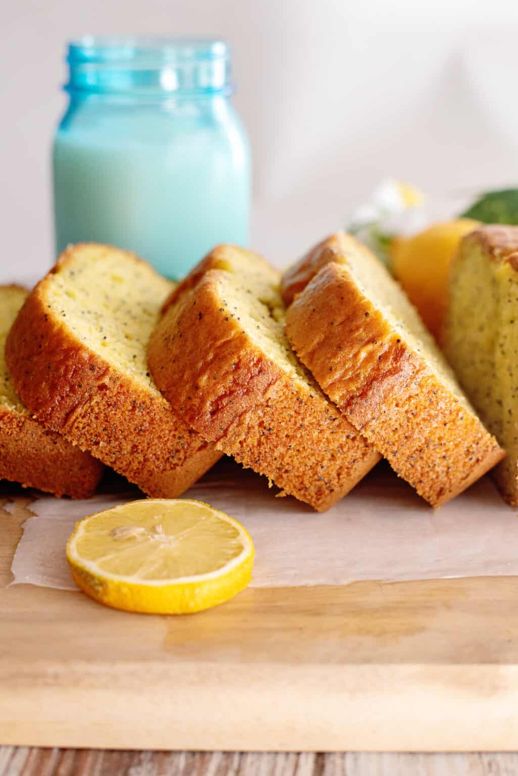 Lemon Poppy Seed Bread With a Cake Mix Southern Plate