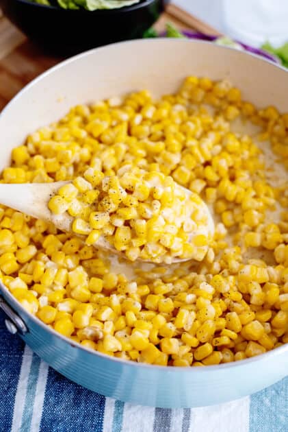 Creamed corn.