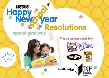 Back To School Resolutions *Nook E-Reader Giveaway*