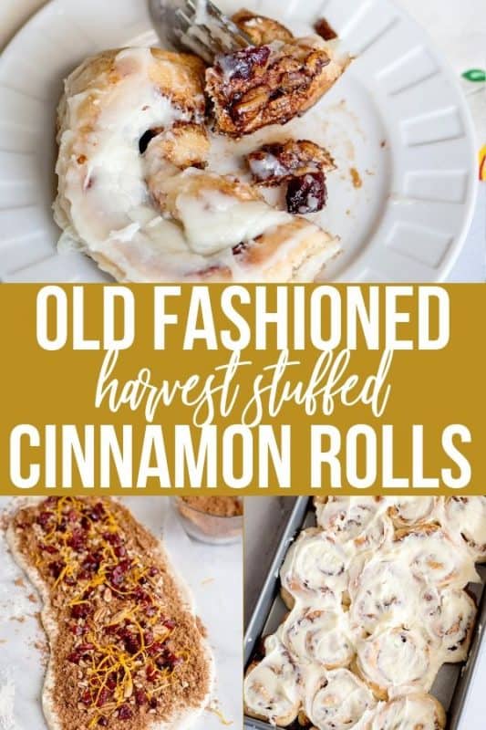 Stuffed Cinnamon Rolls Pinterest image