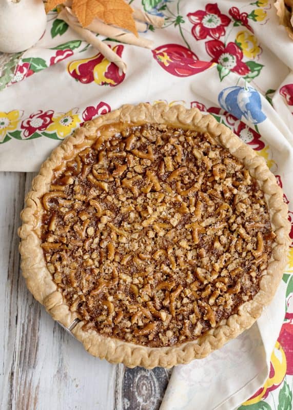 Faux Pecan Pie Without Pecans