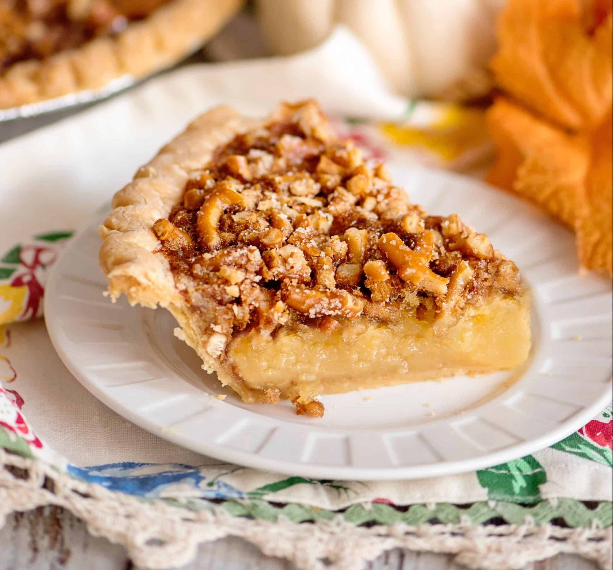 Faux Pecan Pie Without Pecans