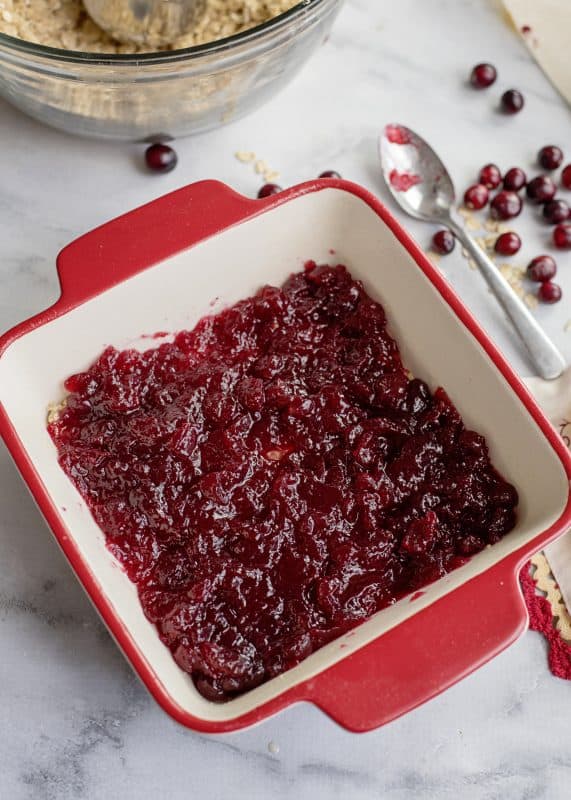 Spread our cranberry sauce.