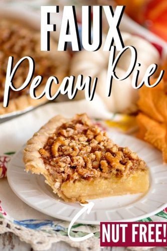 Faux Pecan Pie Without Pecans hero image
