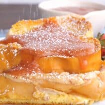 Oven Baked Stuffed French Toast