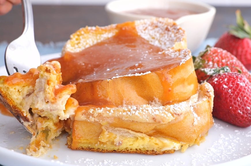 Overnight Stuffed French Toast