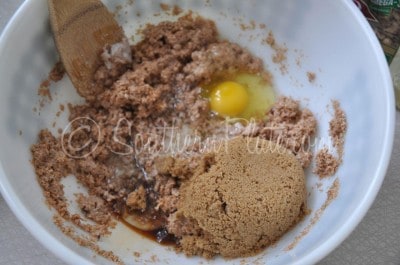From Scratch Bran Muffins-Add in egg