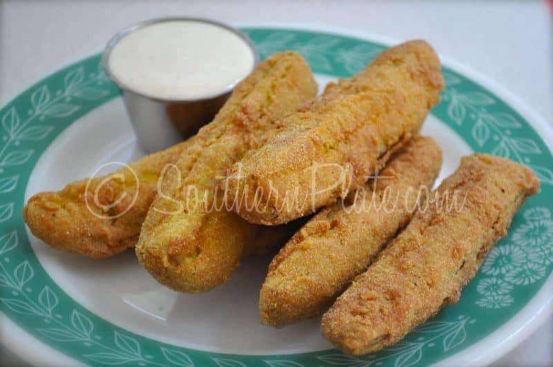 Fried Dill Pickles Southern Plate