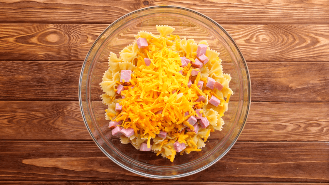 Add cheese to bowl.