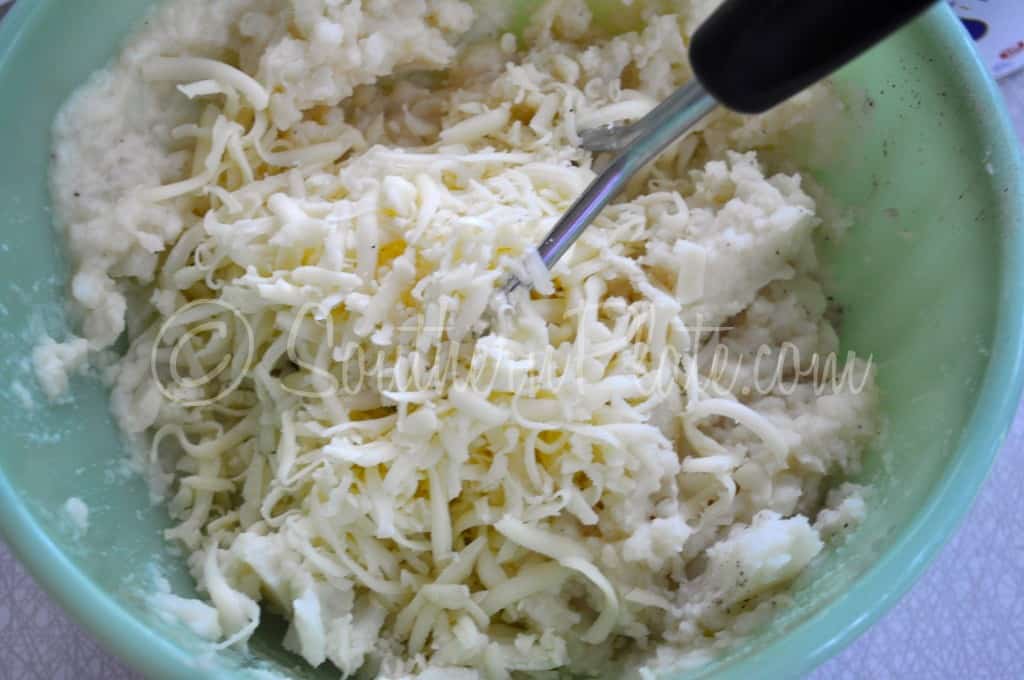 Garlic Mozzarella Mashed Potatoes - Southern Plate