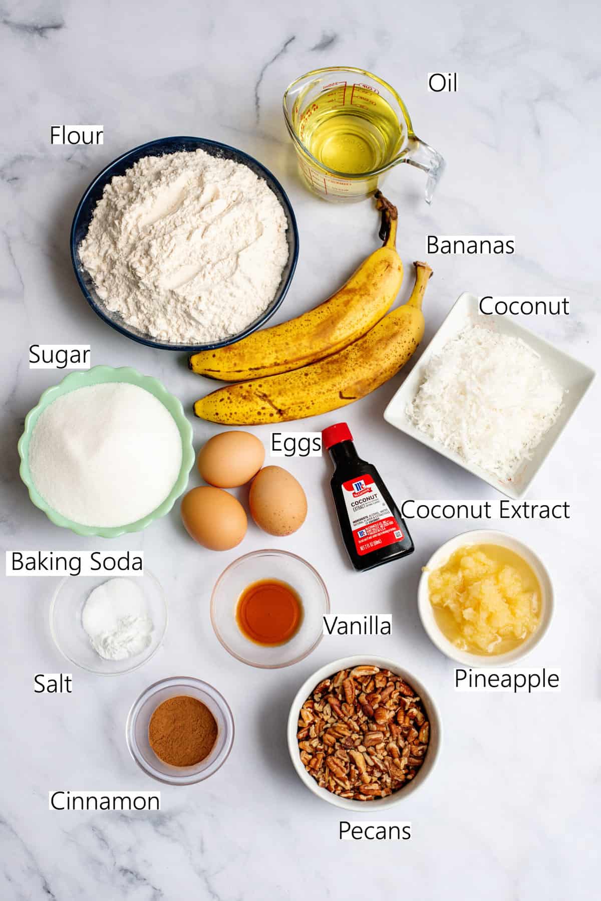 ingredients for hawaiian nut bread
