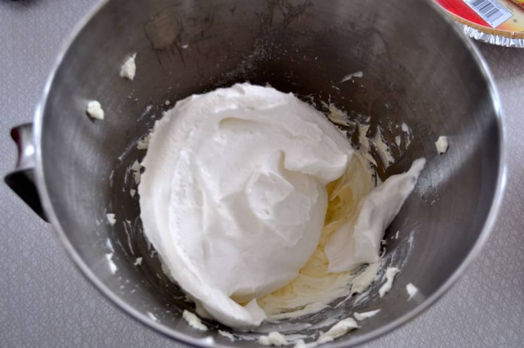 Splenda Cream Cheese Pie from SouthernPlate Adding light whipped cream to the cream cheese and Splenda mix