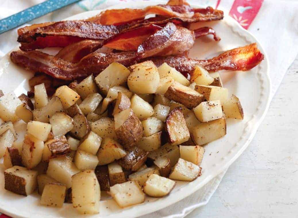 Oven Baked Potatoes With Bacon