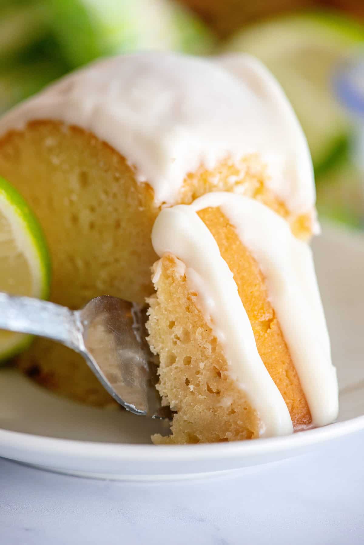 buttermilk lime pound cake